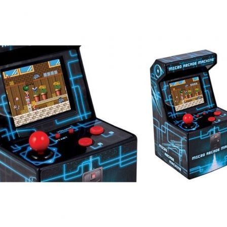 Blade Mini Consola Arcade Retro con 240 Juegos Italianos para 2 Jugadores - Consola de Juegos Arcade Plug & Play con Joystick, Ideal como Regalo Blade Mini Consola Arcade Retro con 240 Juegos Italianos para 2 Jugadores - Consola de Juegos Arcade Plug & Play con Joystick, Ideal como Regalo
